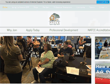 Tablet Screenshot of pfcca.org